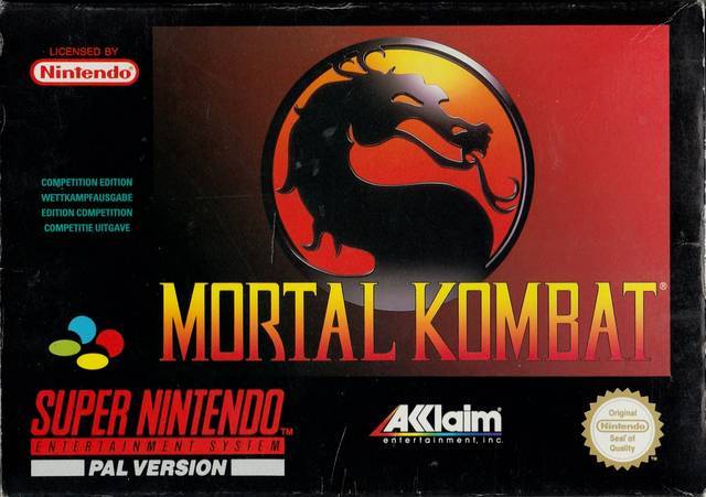 Mortal Kombat - (SNES) Super Nintendo [Pre-Owned] Video Games Acclaim   
