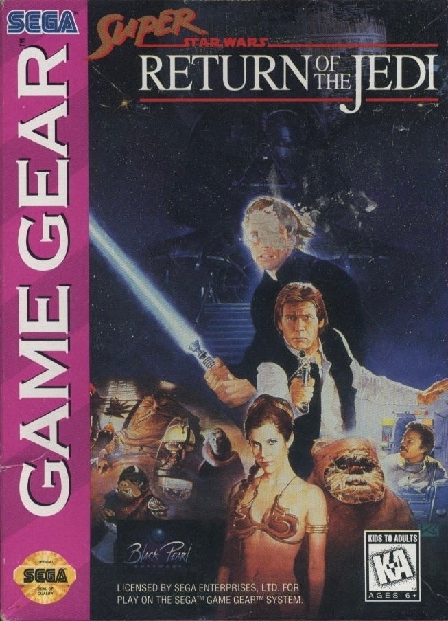 Super Star Wars: Return of the Jedi - SEGA GameGear [Pre-Owned] Video Games Black Pearl   