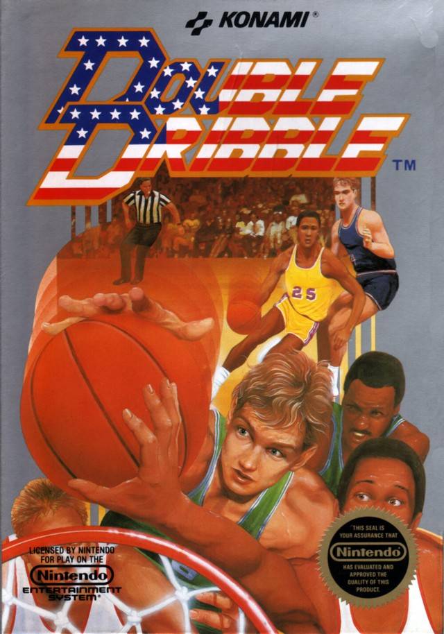 Double Dribble - (NES) Nintendo Entertainment System [Pre-Owned] Video Games Konami   