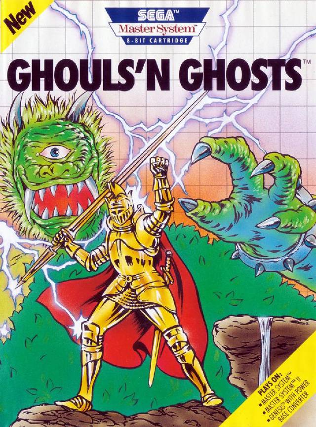 Ghouls 'n Ghosts - SEGA Master System [Pre-Owned] Video Games Sega   