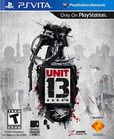 Unit 13 - (PSV) PlayStation Vita Video Games SCEA   