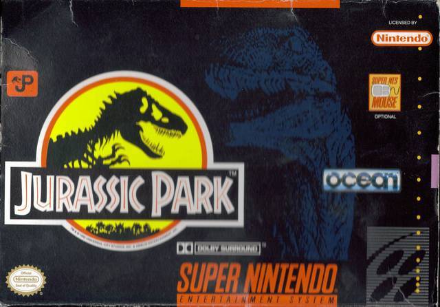 Jurassic Park - (SNES) Super Nintendo [Pre-Owned] Video Games Ocean   