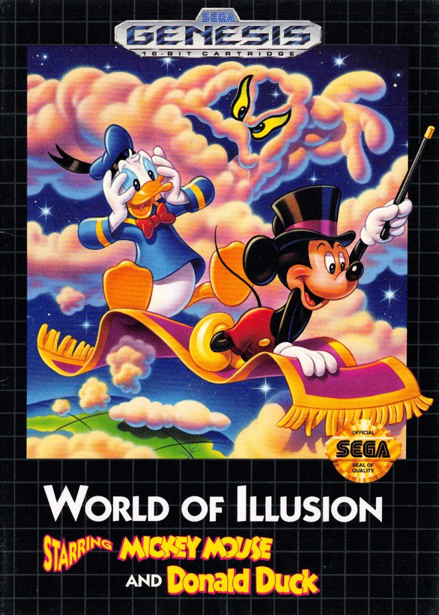 World of Illusion Starring Mickey Mouse and Donald Duck - (SG) SEGA Genesis [Pre-Owned] Video Games Sega   