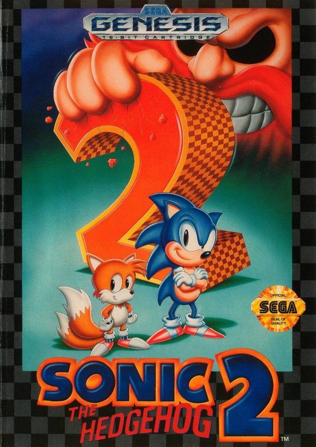 Sonic the Hedgehog 2 - (SG) SEGA Genesis [Pre-Owned] Video Games Sega   