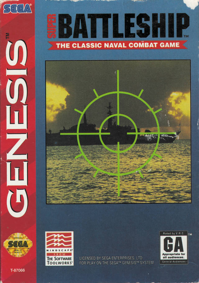 Super Battleship - (SG) SEGA Genesis [Pre-Owned] Video Games Mindscape   