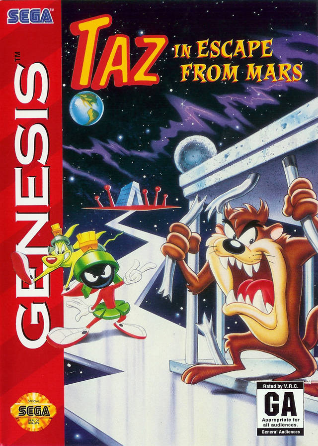 Taz in Escape From Mars - (SG) SEGA Genesis [Pre-Owned] Video Games Sega   