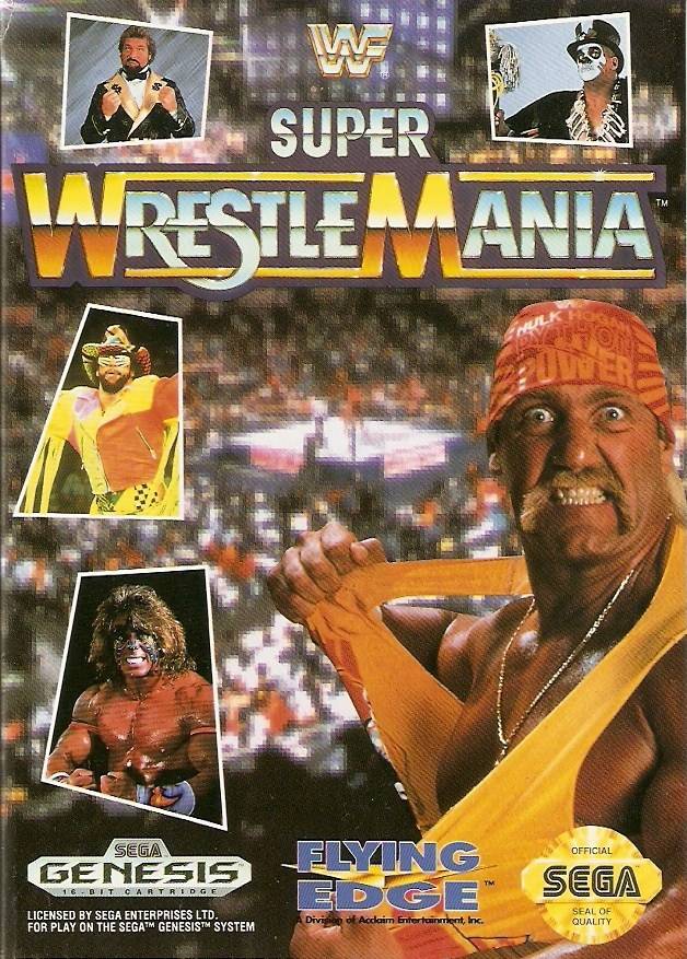 WWF Super WrestleMania - (SG) SEGA Genesis [Pre-Owned] Video Games Flying Edge   