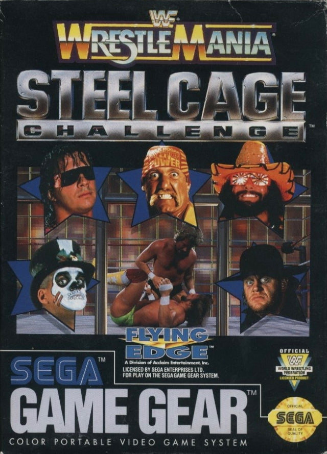 WWF WrestleMania: Steel Cage Challenge - SEGA GameGear [Pre-Owned] Video Games Flying Edge   