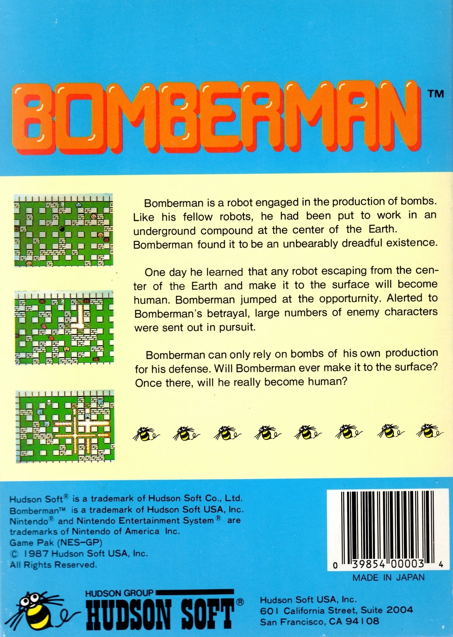 Bomberman - (NES) Nintendo Entertainment System [Pre-Owned] Video Games Hudson   