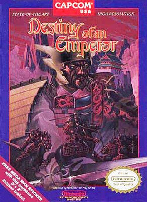Destiny of an Emperor - (NES) Nintendo Entertainment System [Pre-Owned] Video Games Capcom   