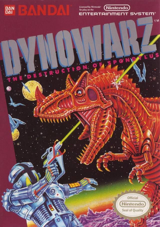 Dynowarz: The Destruction of Spondylus - (NES) Nintendo Entertainment System [Pre-Owned] Video Games Bandai America Inc.   