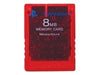SONY PlayStation 2 Official Memory Card [Crimson Red] - (PS2) PlayStation 2 Accessories Sony   