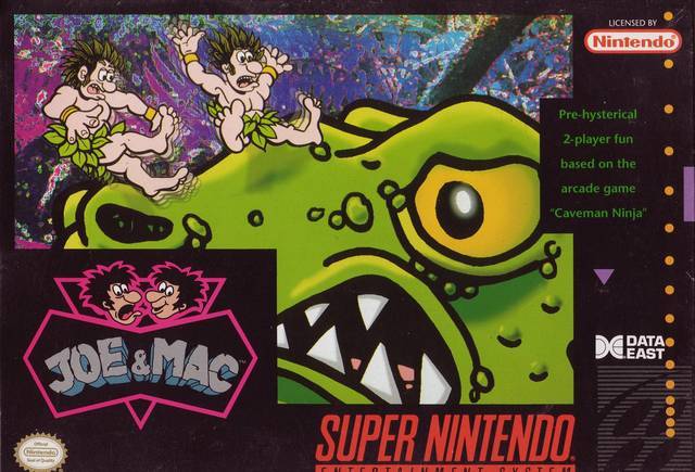 Joe & Mac - (SNES) Super Nintendo [Pre-Owned] Video Games Data East   
