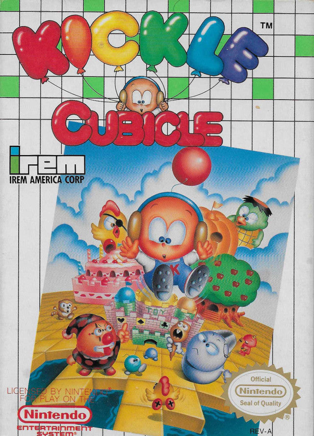Kickle Cubicle - (NES) Nintendo Entertainment System [Pre-Owned] Video Games Irem   