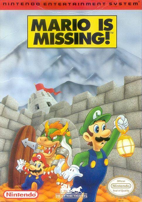 Mario Is Missing! - (NES) Nintendo Entertainment System [Pre-Owned] Video Games Software Toolworks   