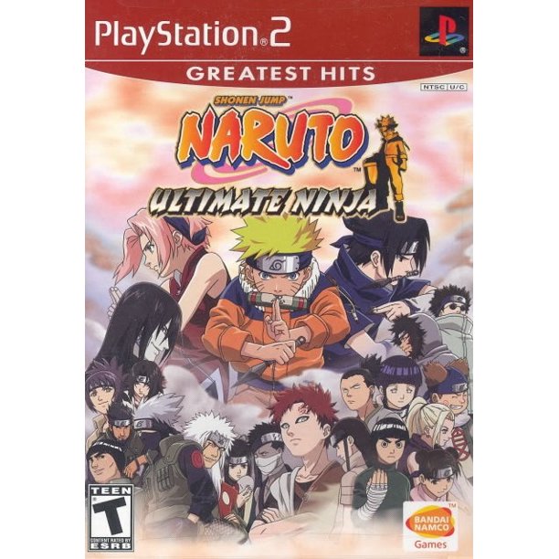 Naruto: Ultimate Ninja (Greatest Hits) - (PS2) PlayStation 2 Video Games Bandai   