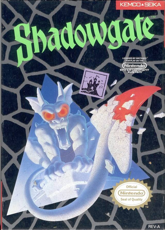 Shadowgate (1987) - (NES) Nintendo Entertainment System [Pre-Owned] Video Games Kemco   