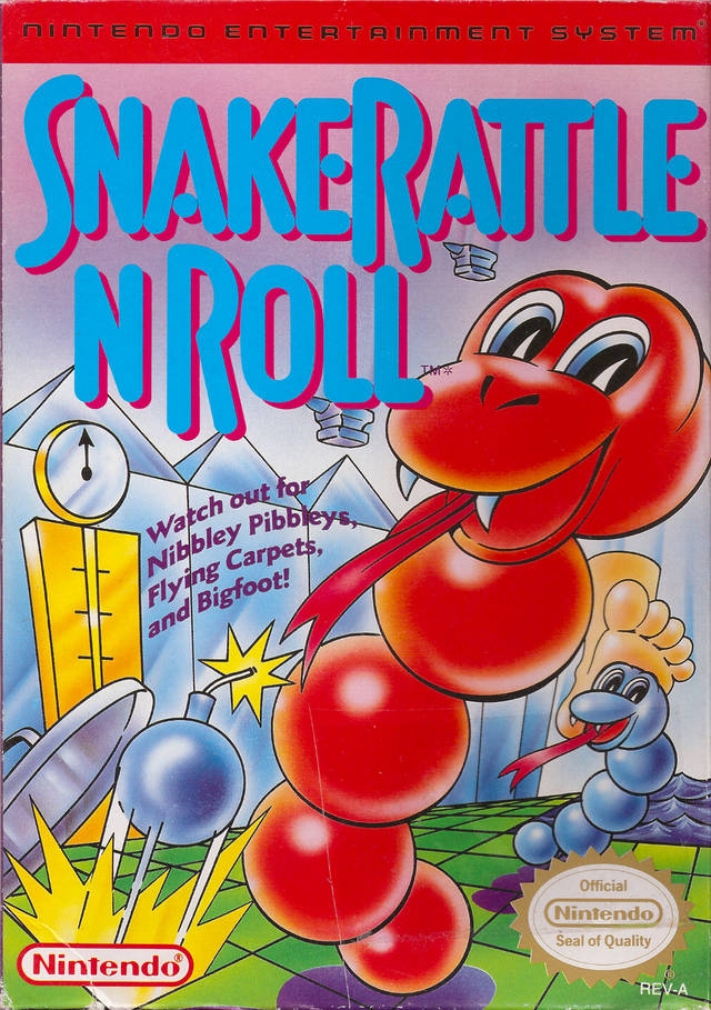 Snake Rattle n Roll - (NES) Nintendo Entertainment System [Pre-Owned] Video Games Nintendo   