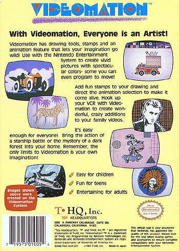 Videomation - (NES) Nintendo Entertainment System [Pre-Owned] Video Games THQ   