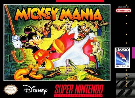 Mickey Mania: The Timeless Adventures of Mickey Mouse - (SNES) Super Nintendo [Pre-Owned] Video Games Sony Imagesoft   