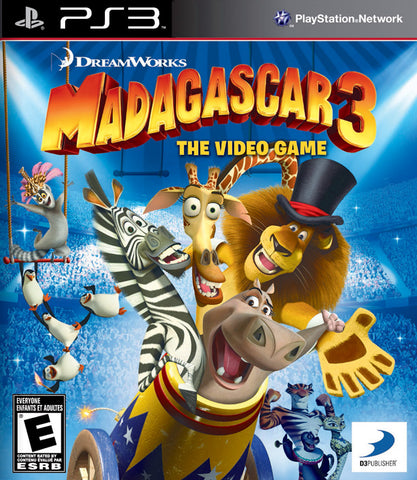 Madagascar 3: The Video Game - PlayStation 3 Video Games D3Publisher   