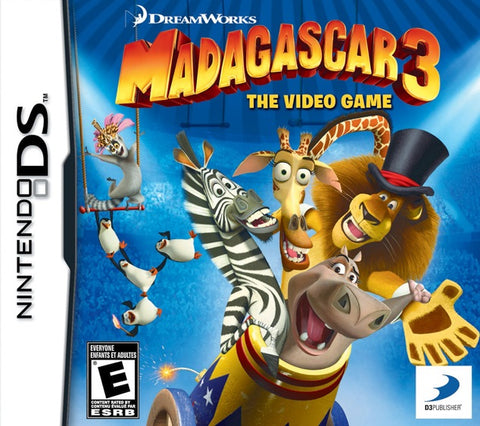 Madagascar 3: The Video Game - (NDS) Nintendo DS Video Games D3Publisher   