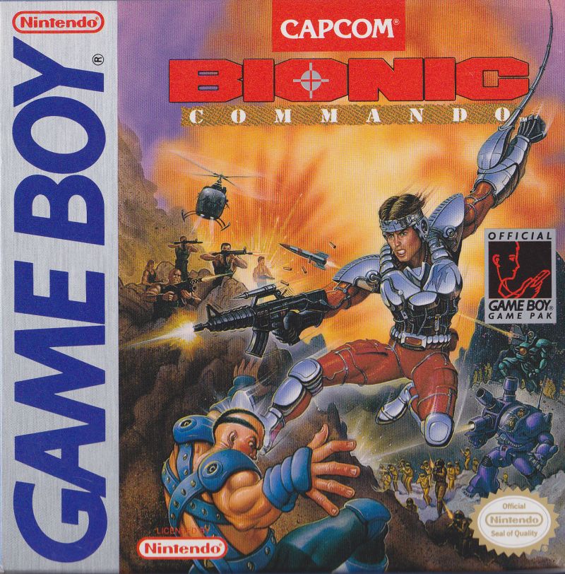 Bionic Commando - (GB) Game Boy [Pre-Owned] Video Games Capcom   