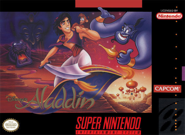 Disney's Aladdin - (SNES) Super Nintendo [Pre-Owned] Video Games Capcom   