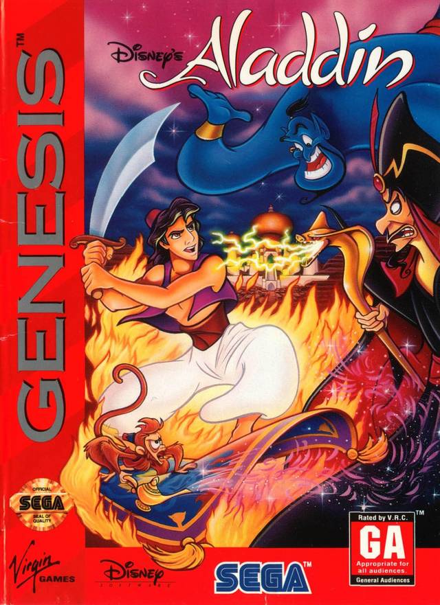 Disney's Aladdin - SEGA Genesis [Pre-Owned] Video Games Sega   