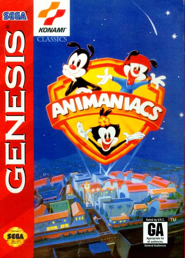 Animaniacs - (SG) SEGA Genesis [Pre-Owned] Video Games Konami   