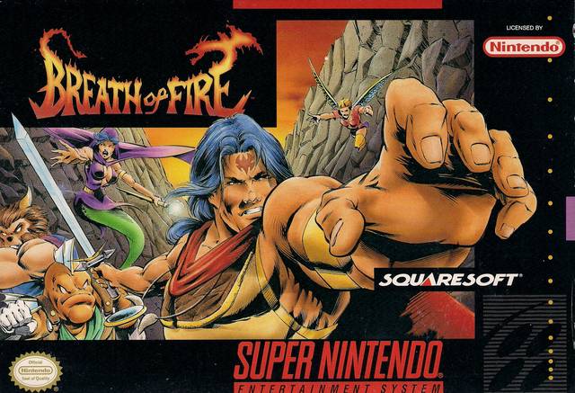 Breath of Fire - (SNES) Super Nintendo [Pre-Owned] Video Games SquareSoft   