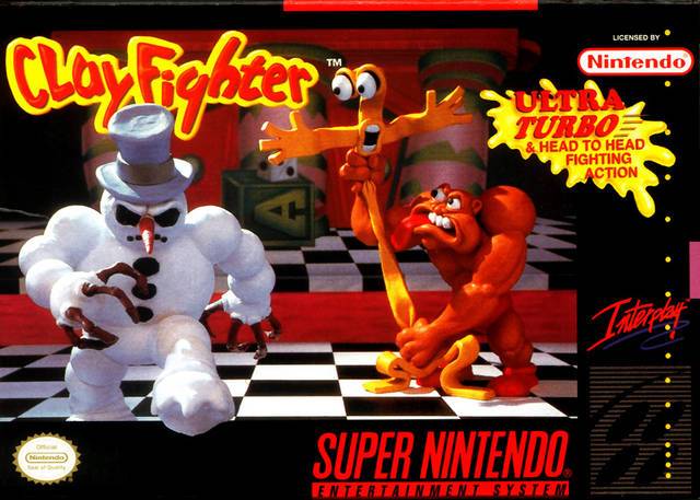 ClayFighter - (SNES) Super Nintendo [Pre-Owned] Video Games Interplay   
