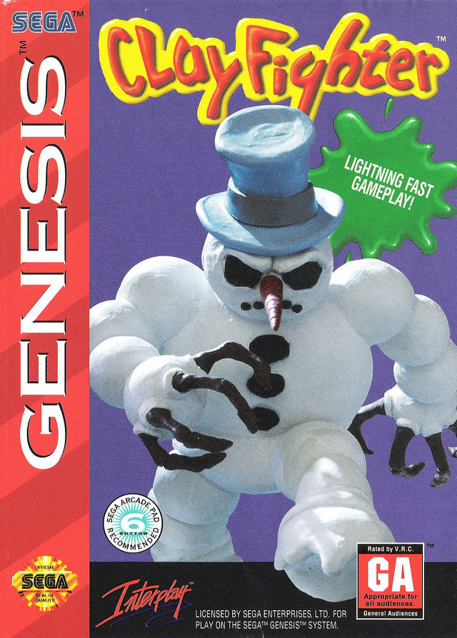ClayFighter - (SG) SEGA Genesis [Pre-Owned] Video Games Interplay   