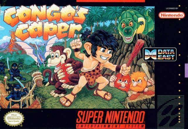 Congo's Caper - (SNES) Super Nintendo [Pre-Owned] Video Games Data East USA   