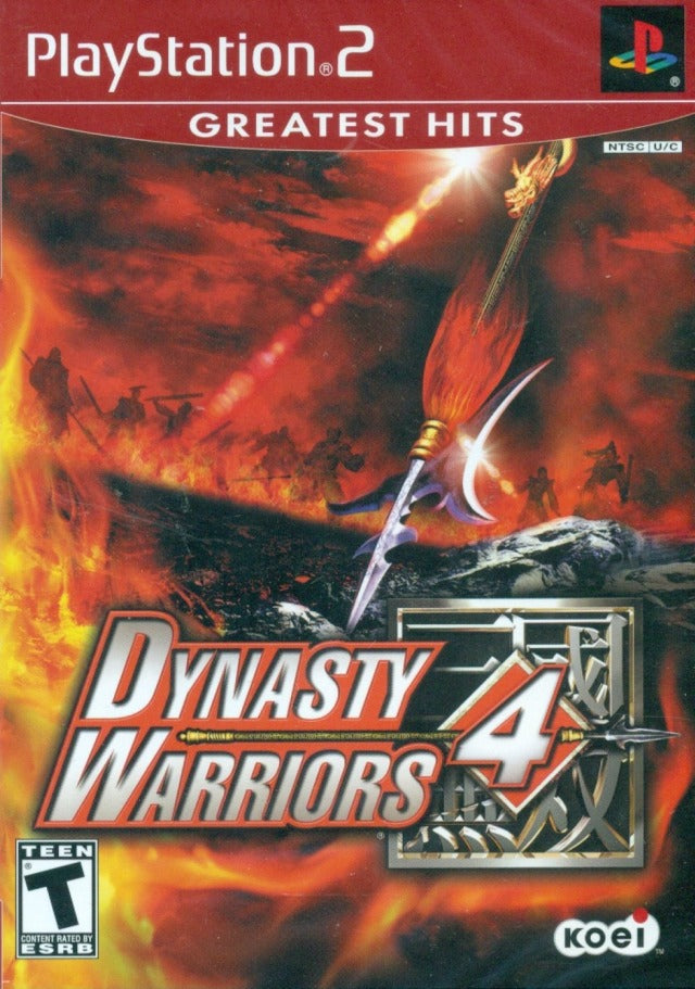 Dynasty Warriors 4 (Greatest Hits) - (PS2) PlayStation 2 Video Games Koei   