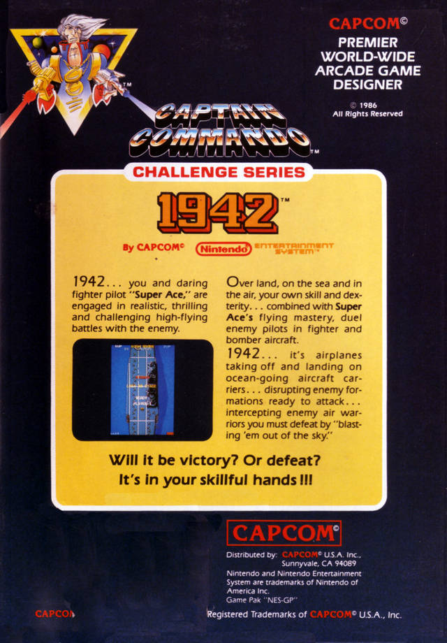 1942 - (NES) Nintendo Entertainment System [Pre-Owned] | J&L Game