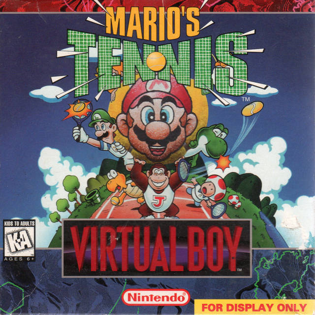 Mario's Tennis - Virtual Boy [Pre-Owned] Video Games Nintendo   