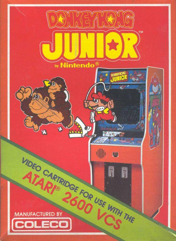 Donkey Kong Junior (Coleco) - Atari 2600 [Pre-Owned] Video Games Coleco   