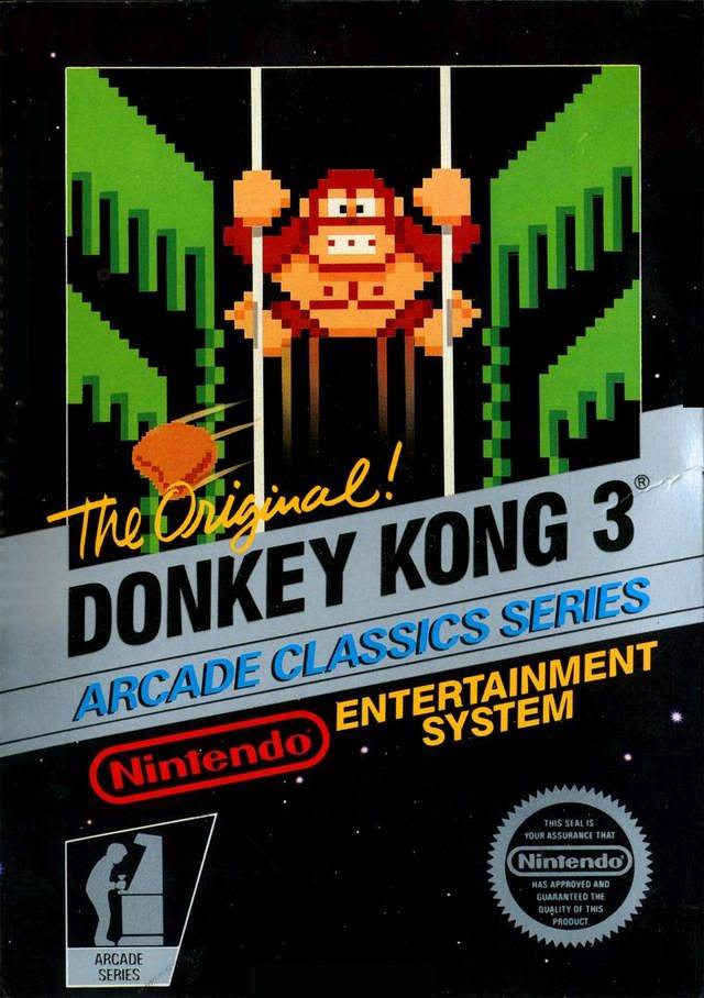 Donkey Kong 3 - (NES) Nintendo Entertainment System [Pre-Owned] Video Games Nintendo   