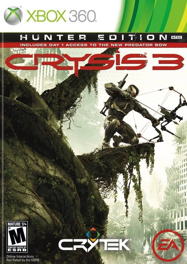 Crysis 3 (Hunter Edition) - Xbox 360 [Pre-Owned] Video Games Electronic Arts   