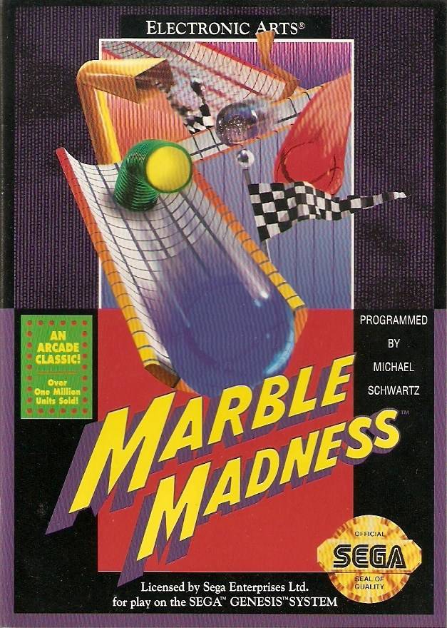Marble Madness - (SG) SEGA Genesis [Pre-Owned] Video Games Electronic Arts   