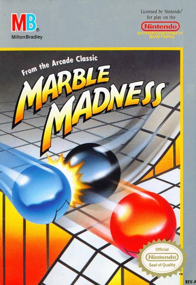 Marble Madness - (NES) Nintendo Entertainment System [Pre-Owned] Video Games Milton Bradley   