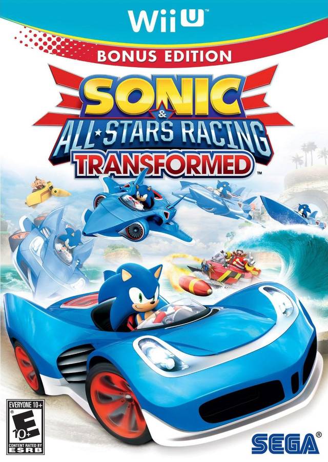 Sonic & All-Stars Racing Transformed - Nintendo Wii U [Pre-Owned] Video Games Sega   