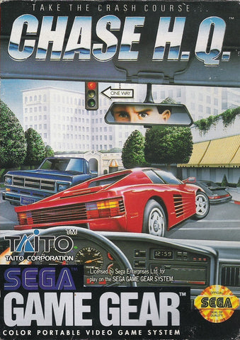 Chase H.Q. - SEGA GameGear [Pre-Owned] Video Games Taito Corporation   