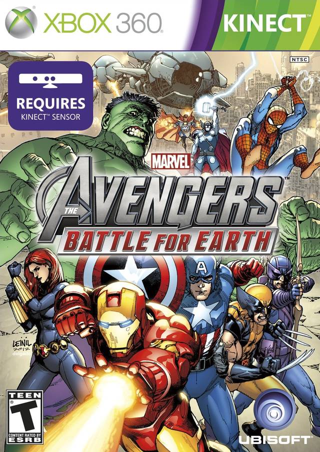 Marvel Avengers: Battle for Earth (Kinect Required) - Xbox 360 Video Games Ubisoft   