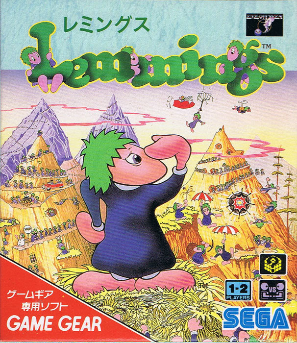Lemmings - SEGA GameGear (Japanese Import) [Pre-Owned] Video Games Sega   