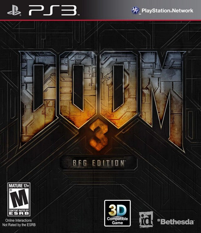 Doom 3 BFG Edition - (PS3) PlayStation 3 [Pre-Owned] Video Games Bethesda Softworks   