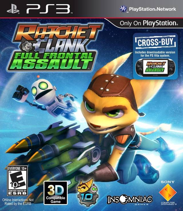 Ratchet & Clank: Full Frontal Assault - (PS3) PlayStation 3 [Pre-Owned] Video Games SCEA   