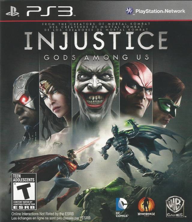 Injustice: Gods Among Us - (PS3) PlayStation 3 [Pre-Owned] Video Games Warner Bros. Interactive Entertainment   