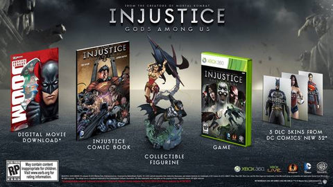 Injustice: Gods Among Us (Collector's Edition) - Xbox 360 Video Games Warner Bros. Interactive Entertainment   